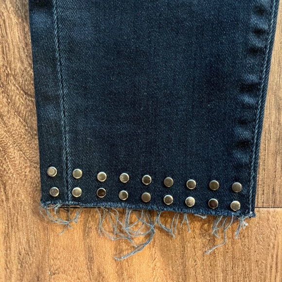 Fidelity Gwen High Rise Skinny Jeans, size 24, dark blue. - Picture 4 of 8